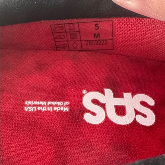 SAS Women’s Black Soft Leather Comfort Dress Shoes Flats Made in USA Size 5M - Picture 6 of 12